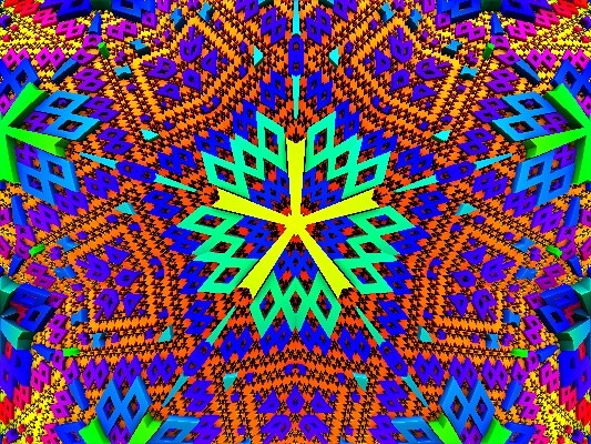dlart - Star fractal 31