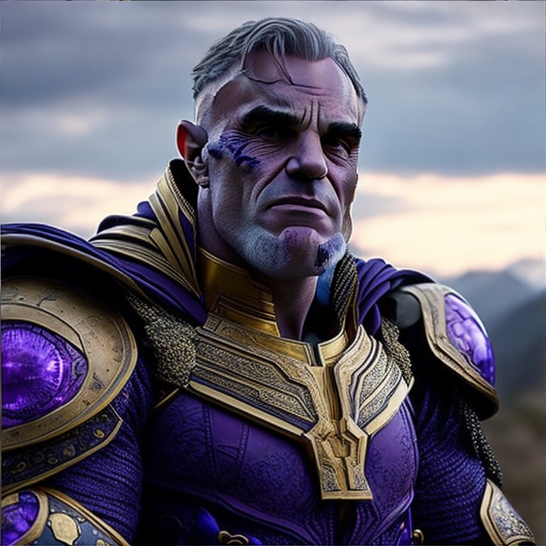 ArtStation - any day Lewis can be Thanos