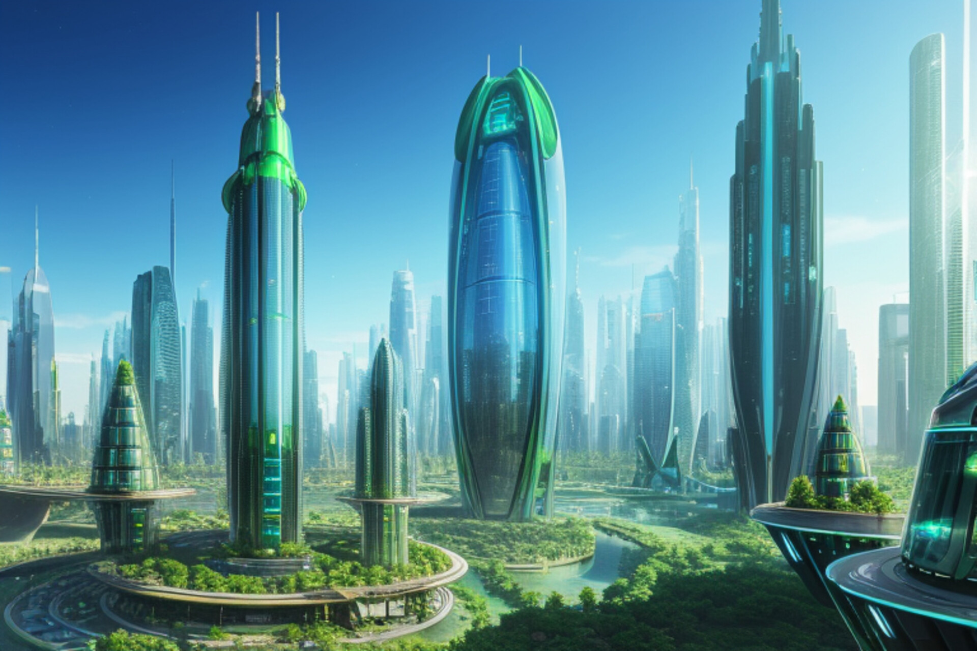 ArtStation - futuristic city