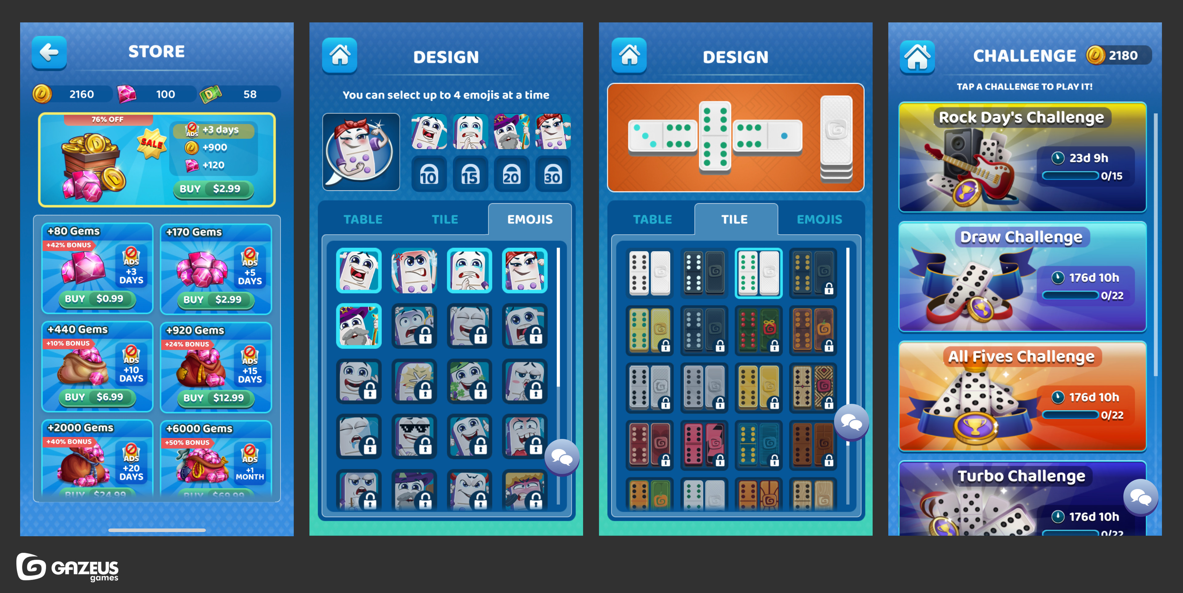 Game screens. Art direction, UI/UX.
