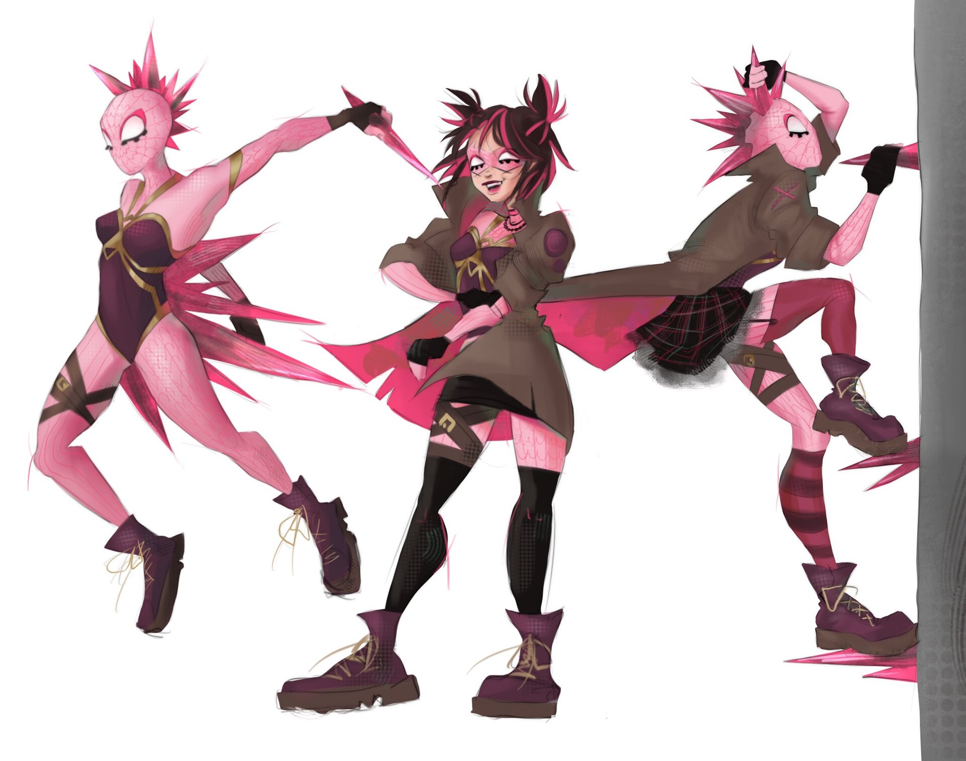 ArtStation - Spidersona Re-design