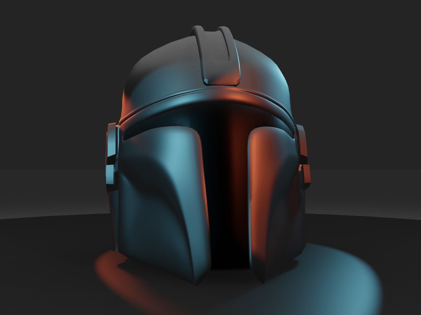 ArtStation The Mandalorians Helmet & Beskar Steel