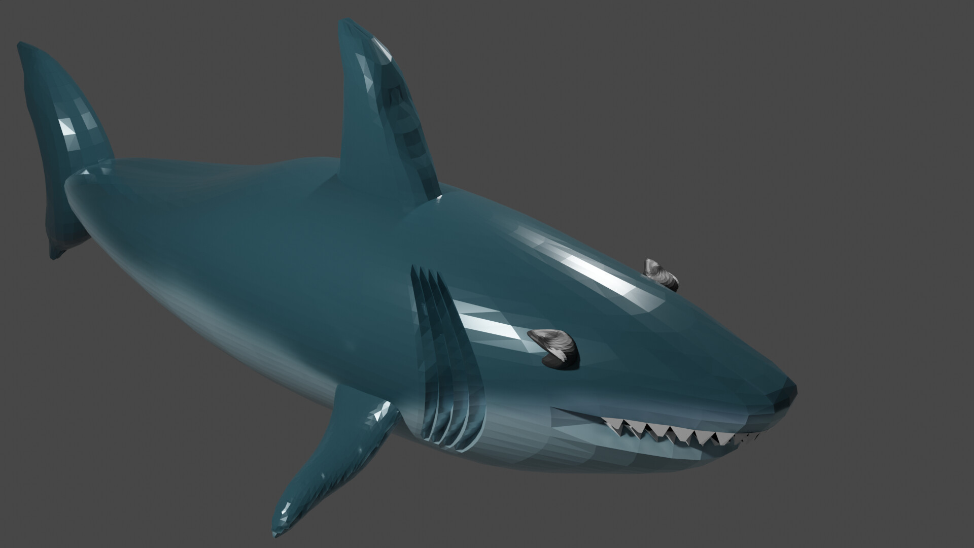 Low Poly Shark Blender by NeonaItsumi on DeviantArt