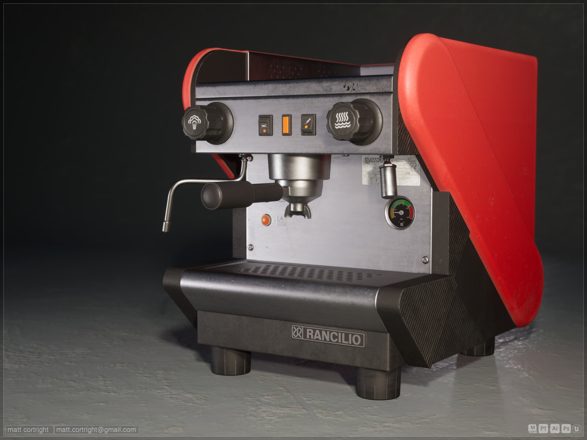 ArtStation Rancilio S24 Espresso Machine