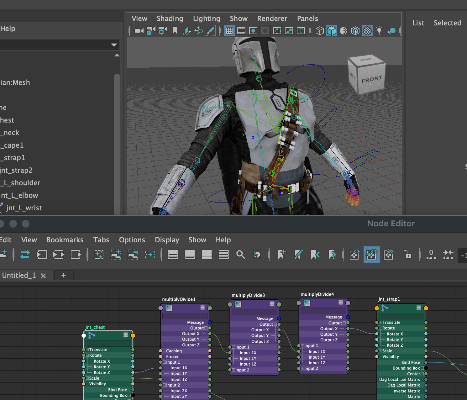 Artstation mandalorian rig maya 