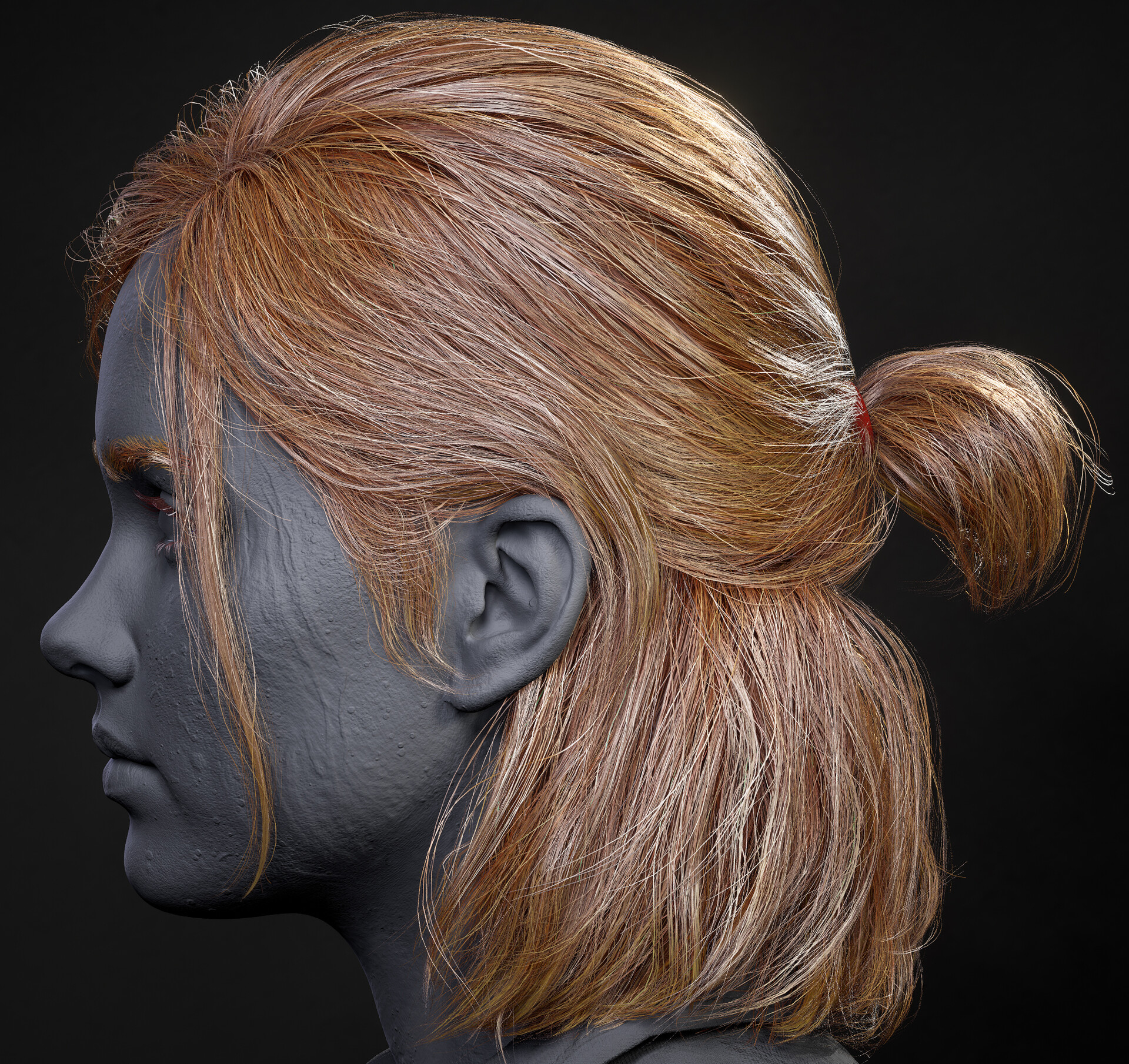 ArtStation - The Last of Us: Part II Early Ellie Hairstyles