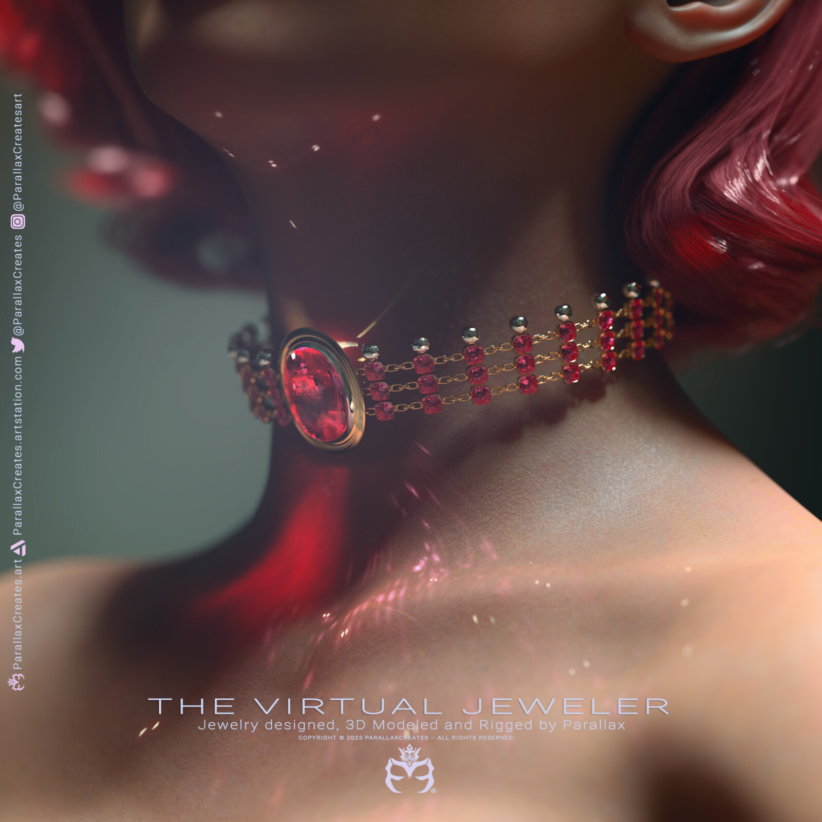 3D Jewelry Alchemy by ParallaxCreates