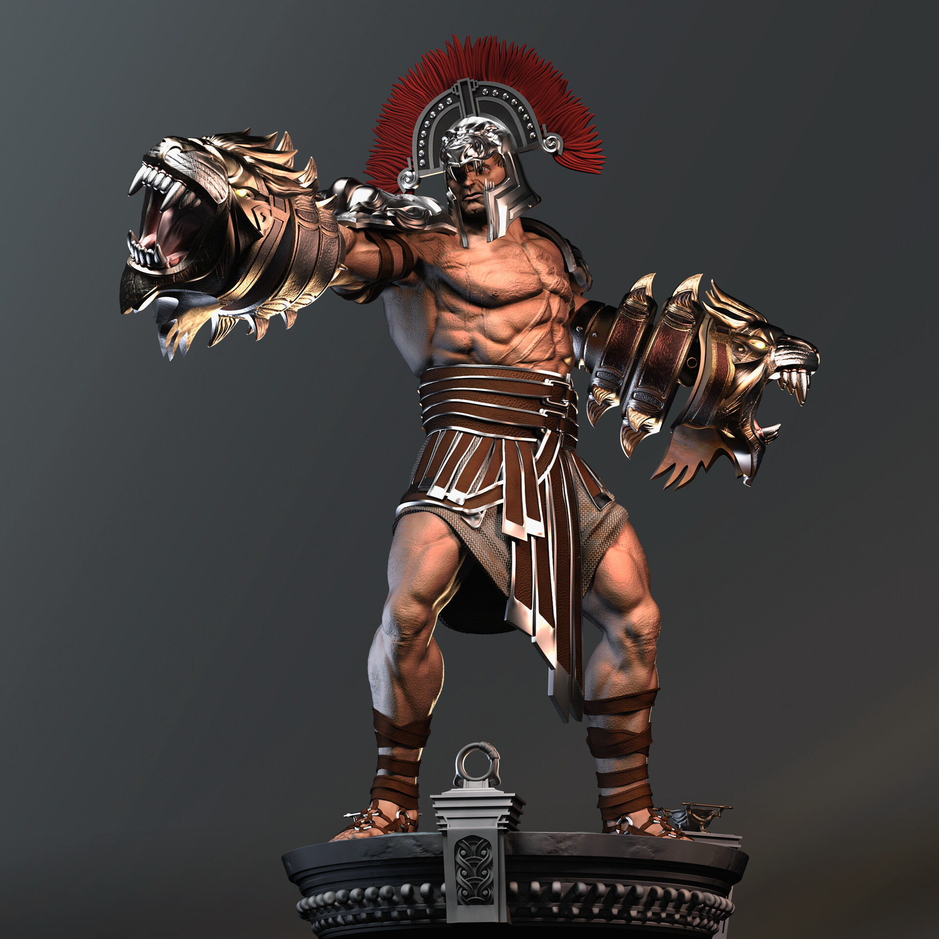 ArtStation - Hercules from God Of war