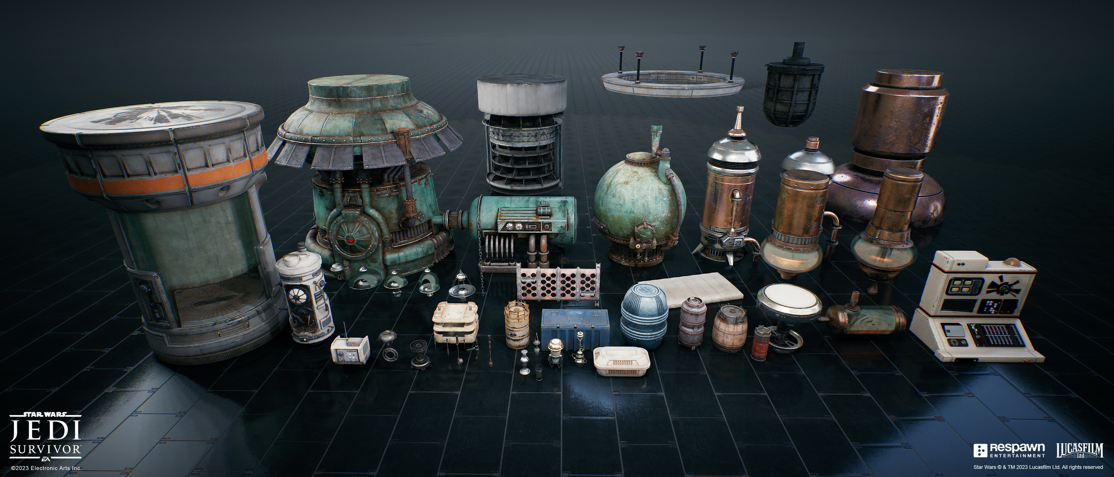 Prop Zoo. Some assets were retextured by external artists. 