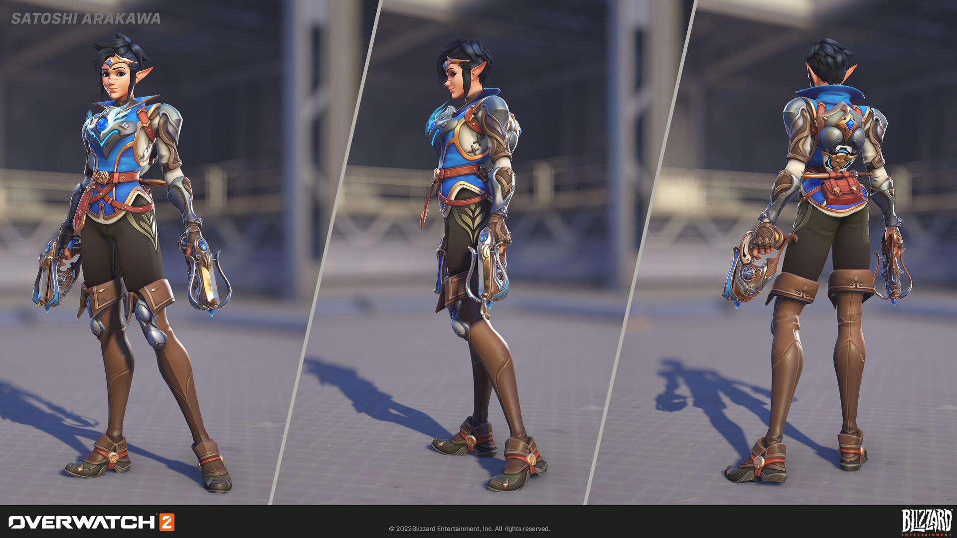 All customization options for Mythic Adventurer Tracer skin in