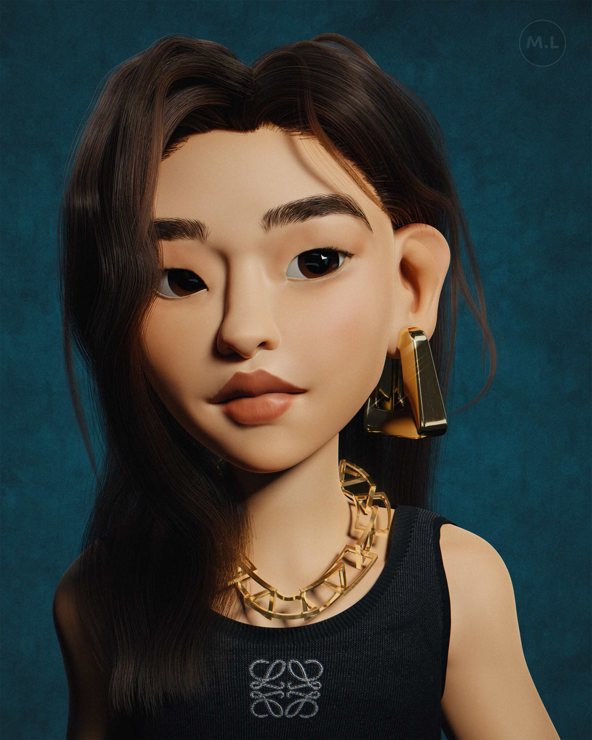 M L Park So dam Stylization Study m-l-park-so-dam-stylization-study