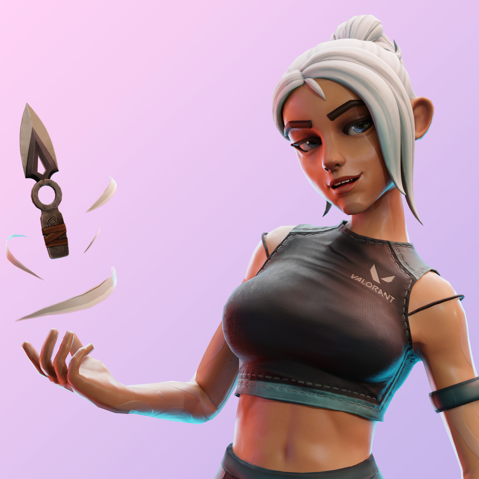 ArtStation - Jett VALORANT