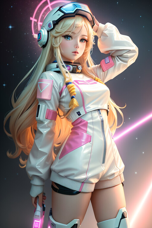 ERWIN WIJAYANTO - 5 Sci-fi cute girl - Character Reference