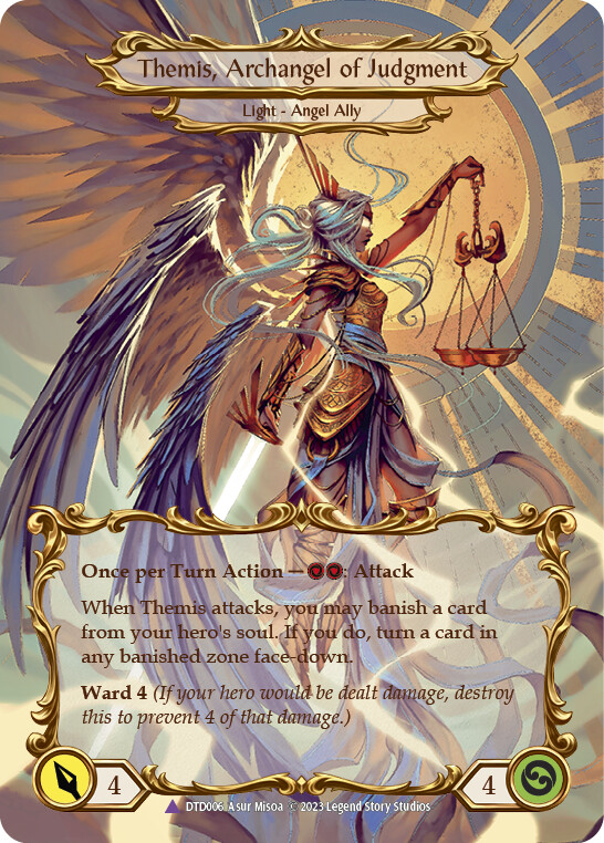 ArtStation - Themis, Archangel of Judgment