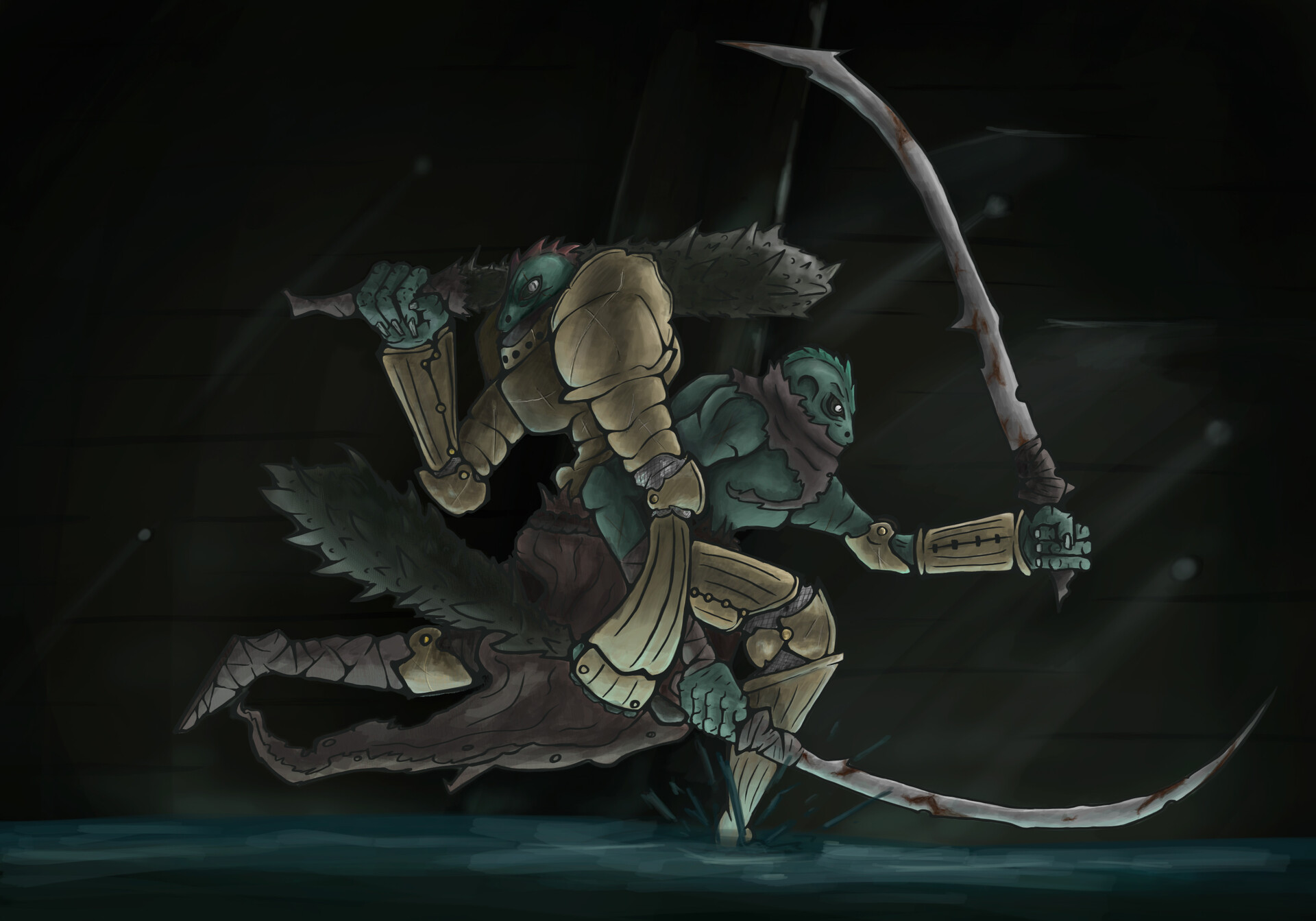 ArtStation - Flexible Sentry - (Dark Souls 2), image size:1920x1343