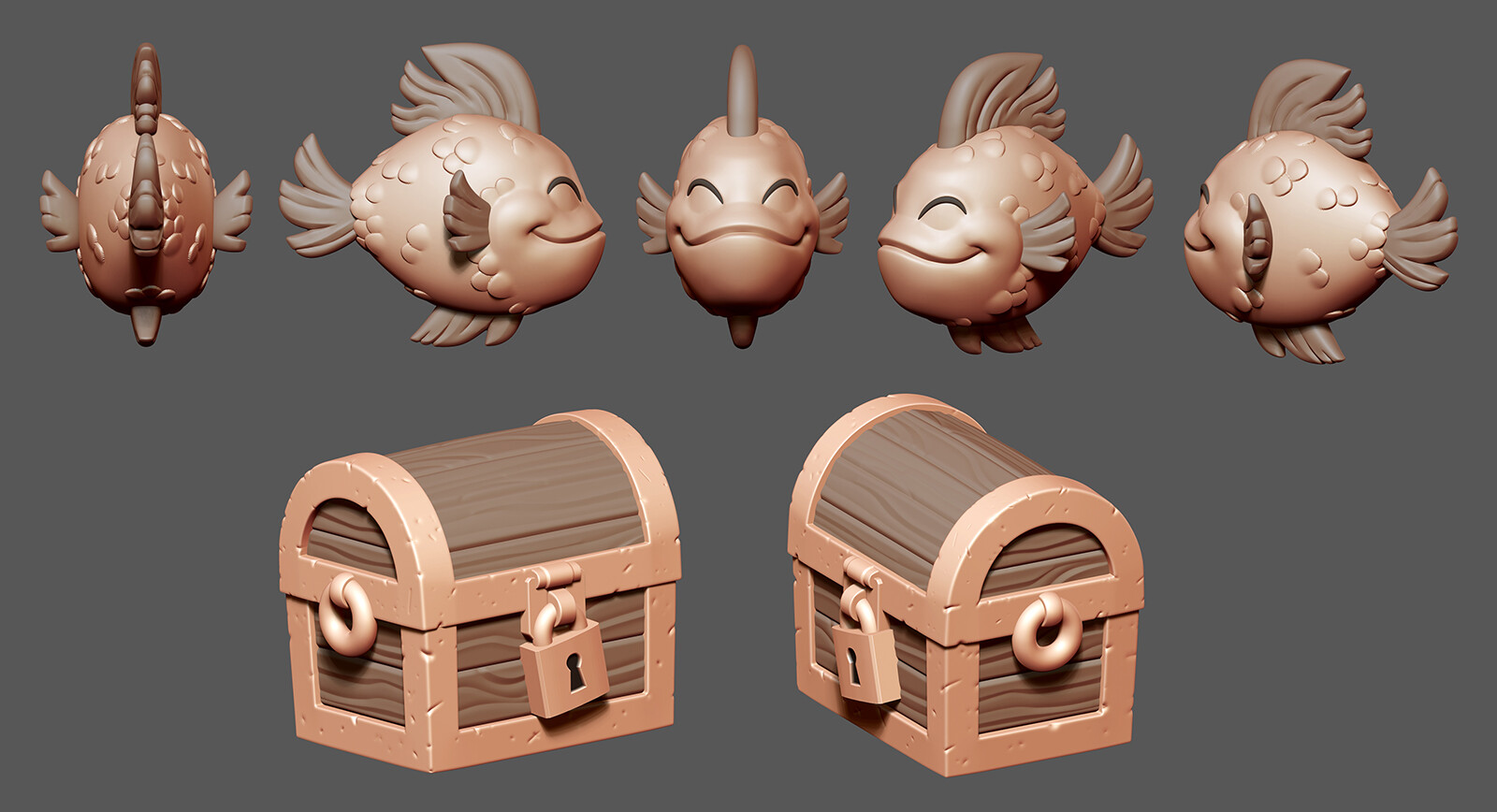 Props in ZBrush.