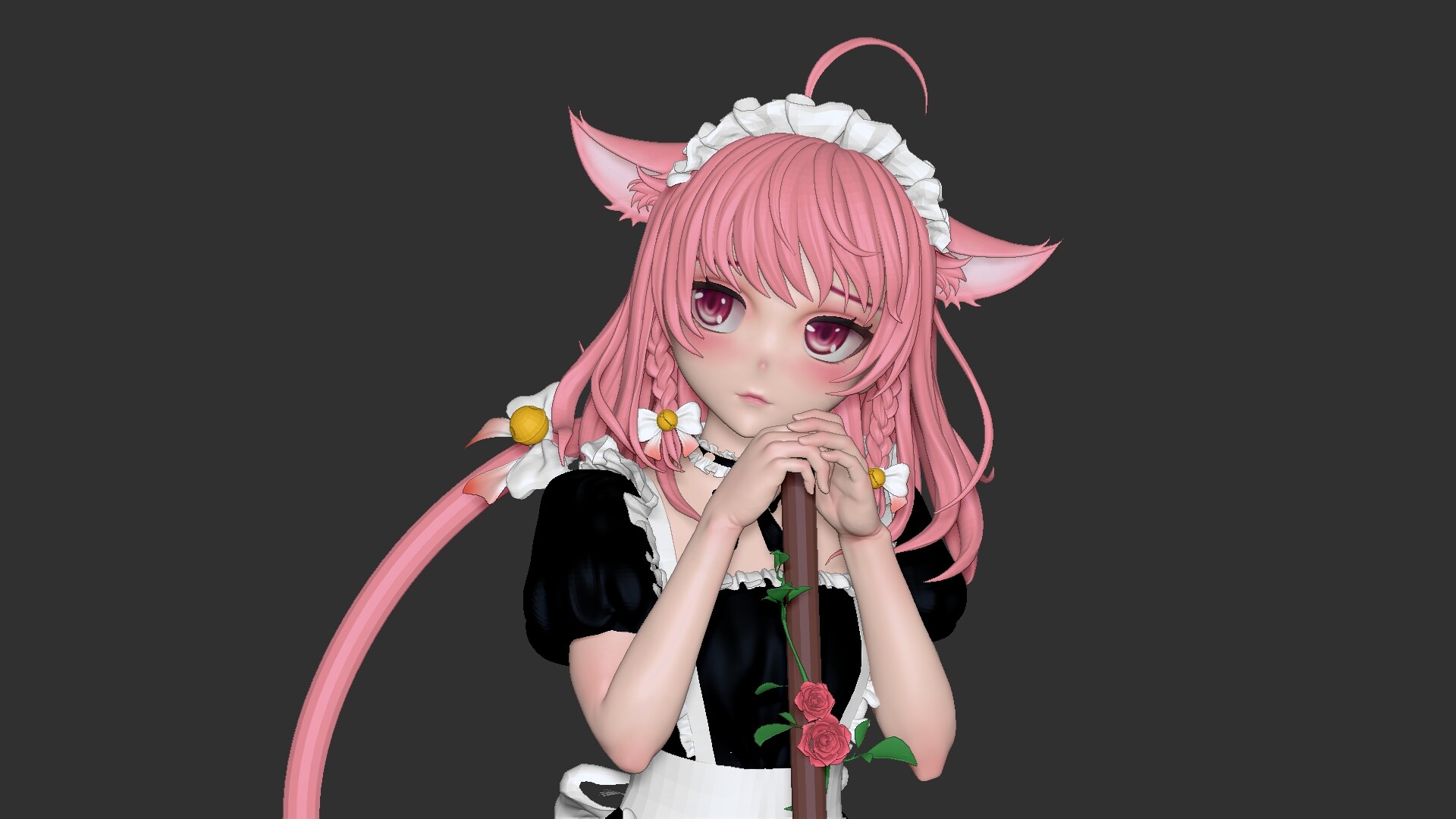 新品开订】 APEX 猫娘乐园香草萦梦伊甸Ver. 1/7 比例手办总价：RM660 定金：RM210 特典：无比例：1/7 尺寸：高约23.2cm  材质：PVC, ABS 截单时间：2024年7月5日