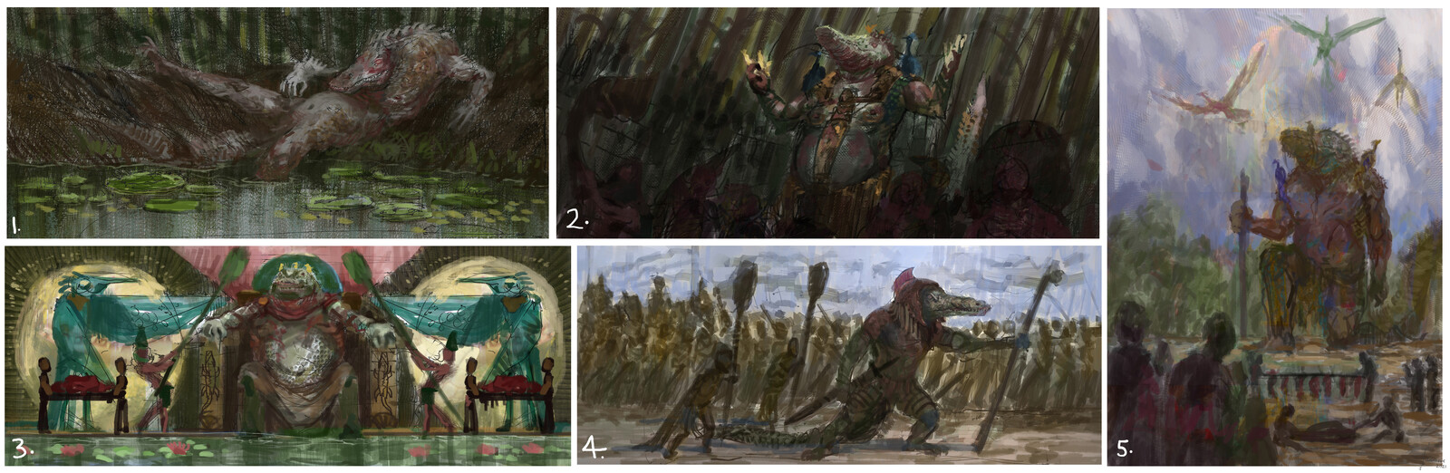 sketches for Zurith