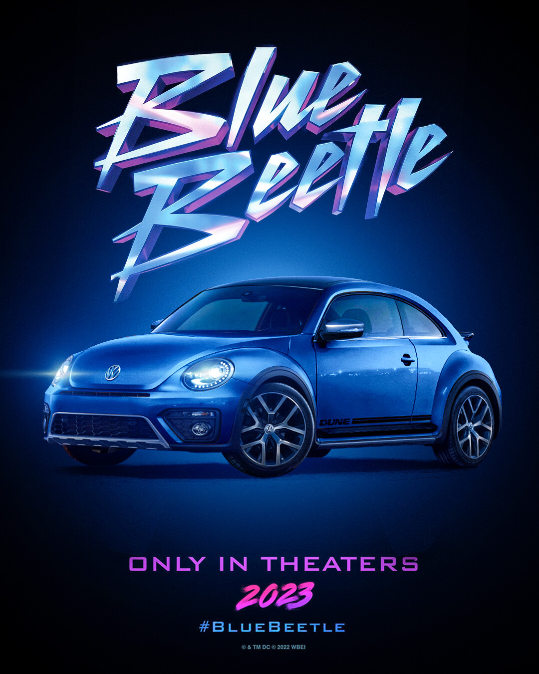 ArtStation Blue Beetle x Volkswagen crossover