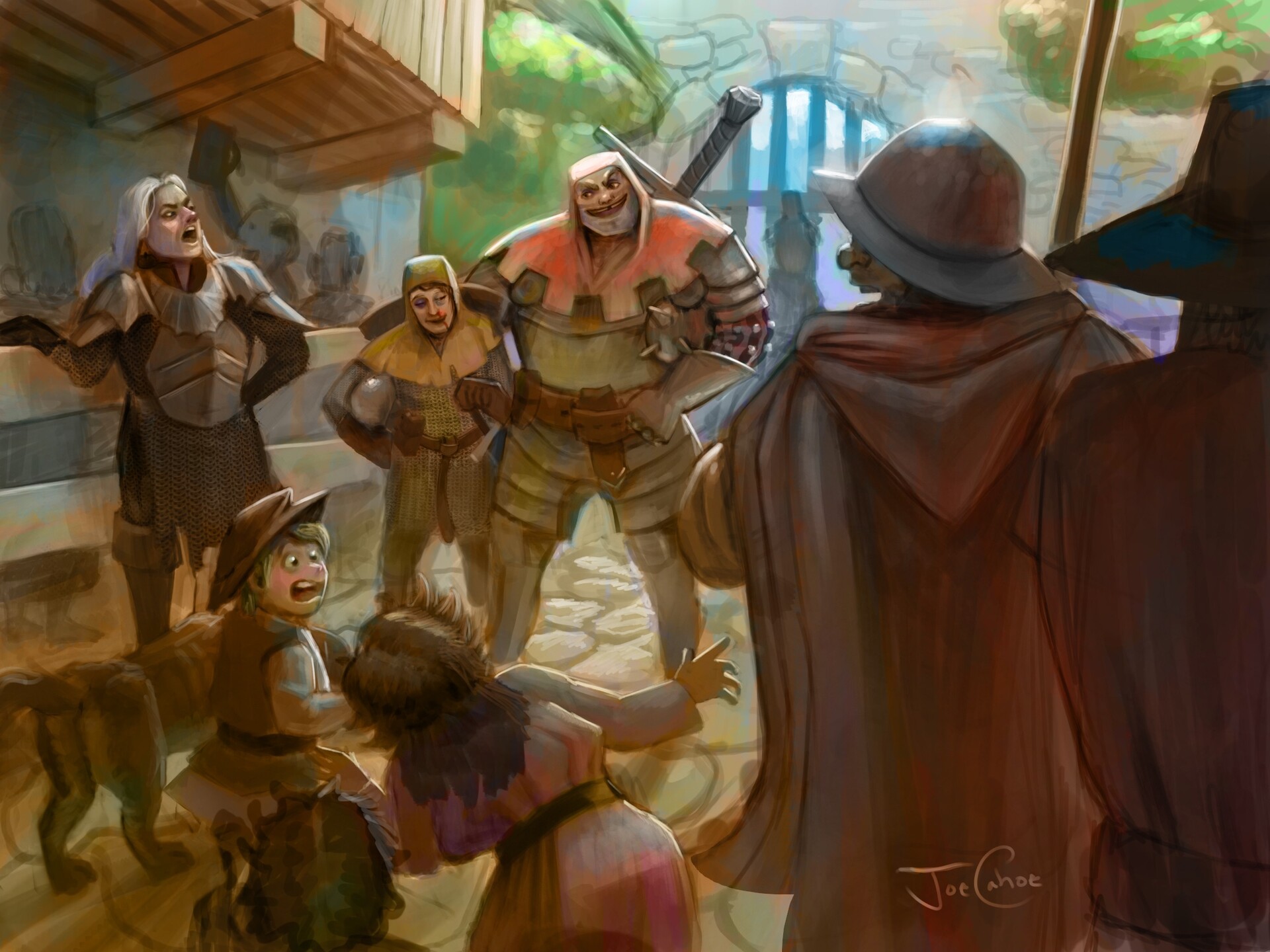 ArtStation - First arena battle