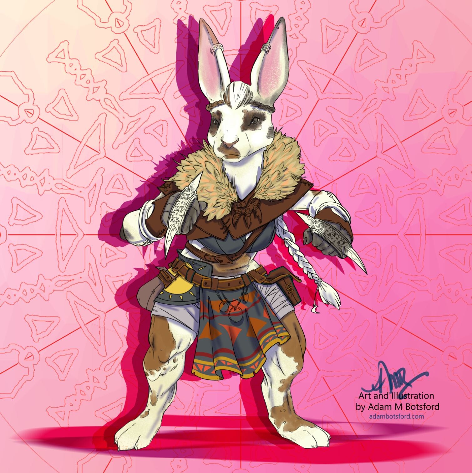 Concept Art - Rabbit Monk