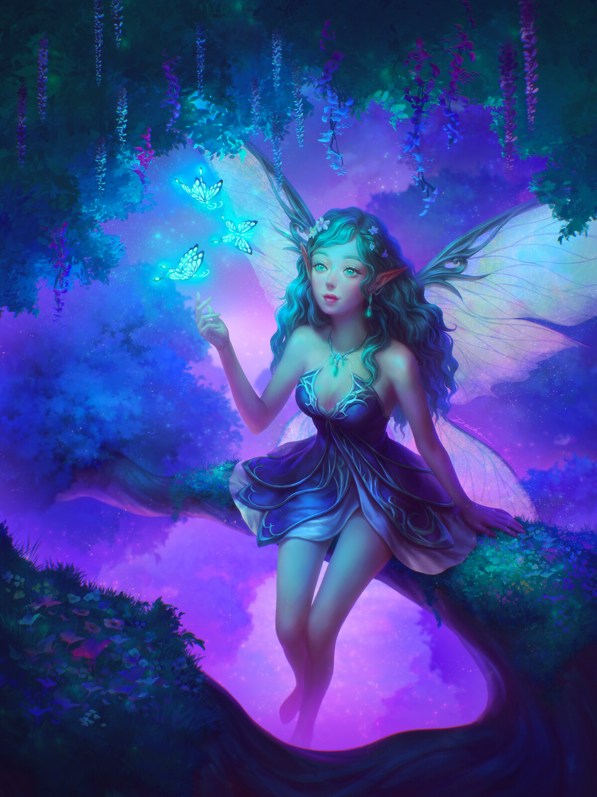 Fairy in Forest