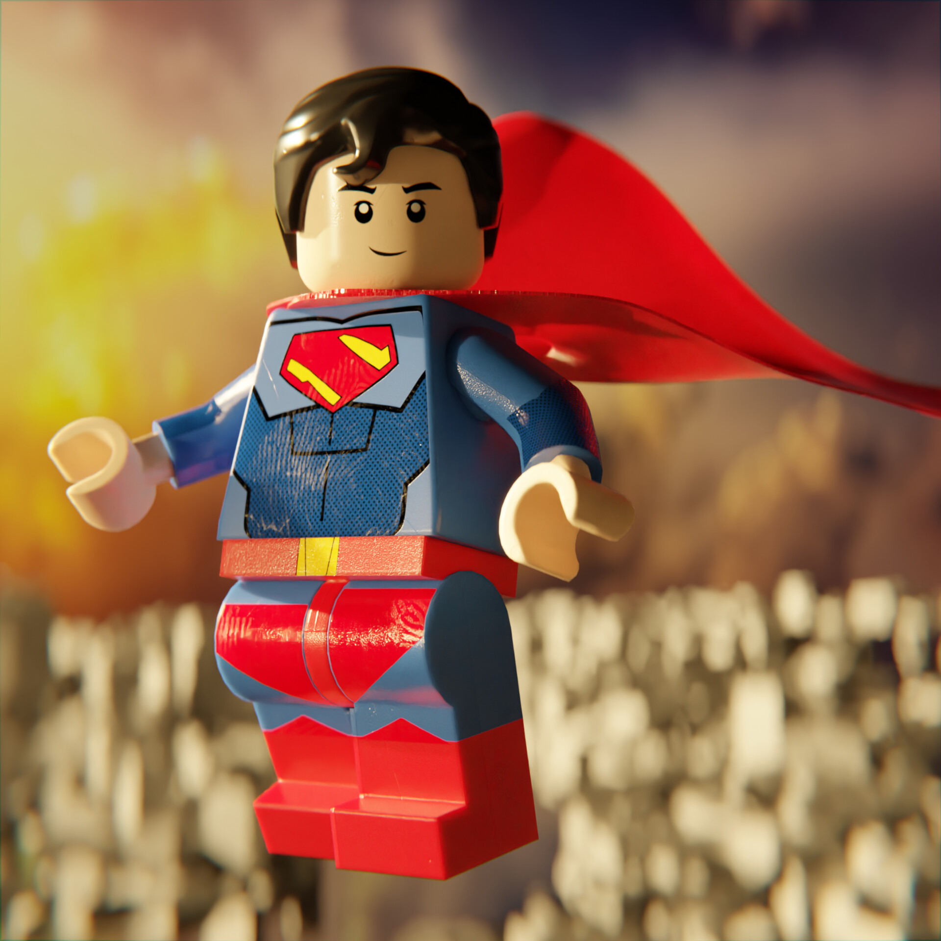 ArtStation My Adventures with Superman in LEGO