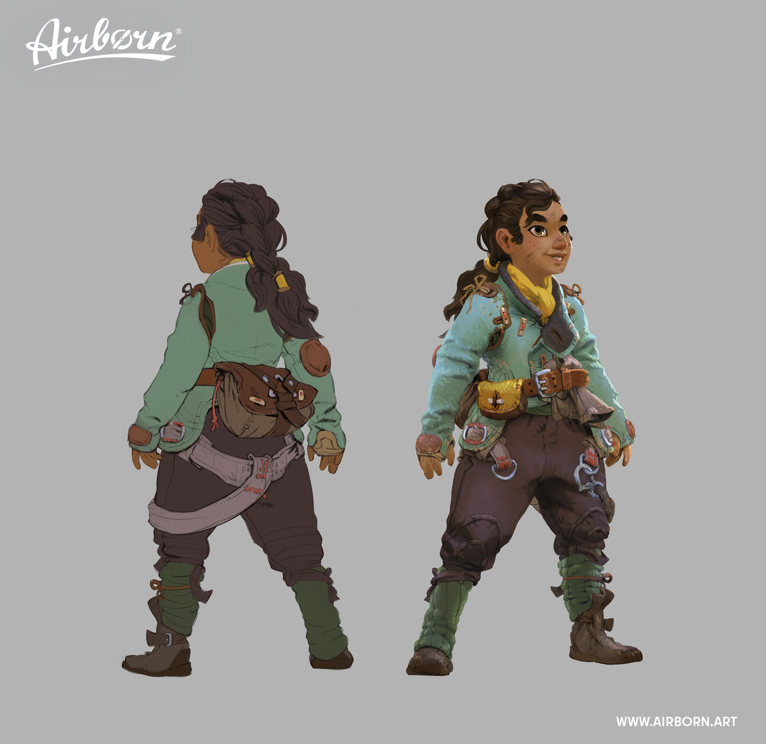 Main Character Backview by Johannes Figlhuber