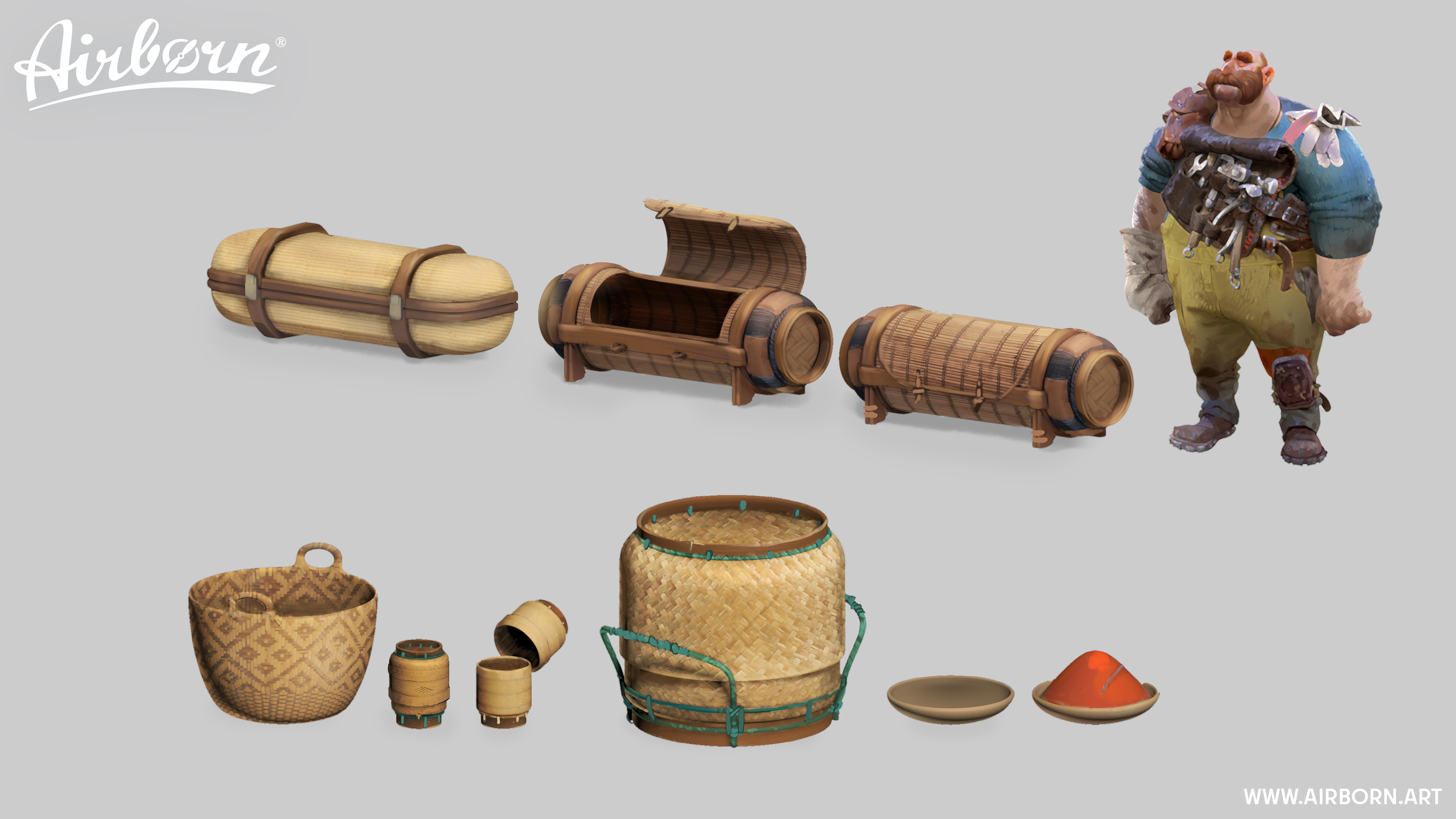 Basket Concepts by Jonas Kunert