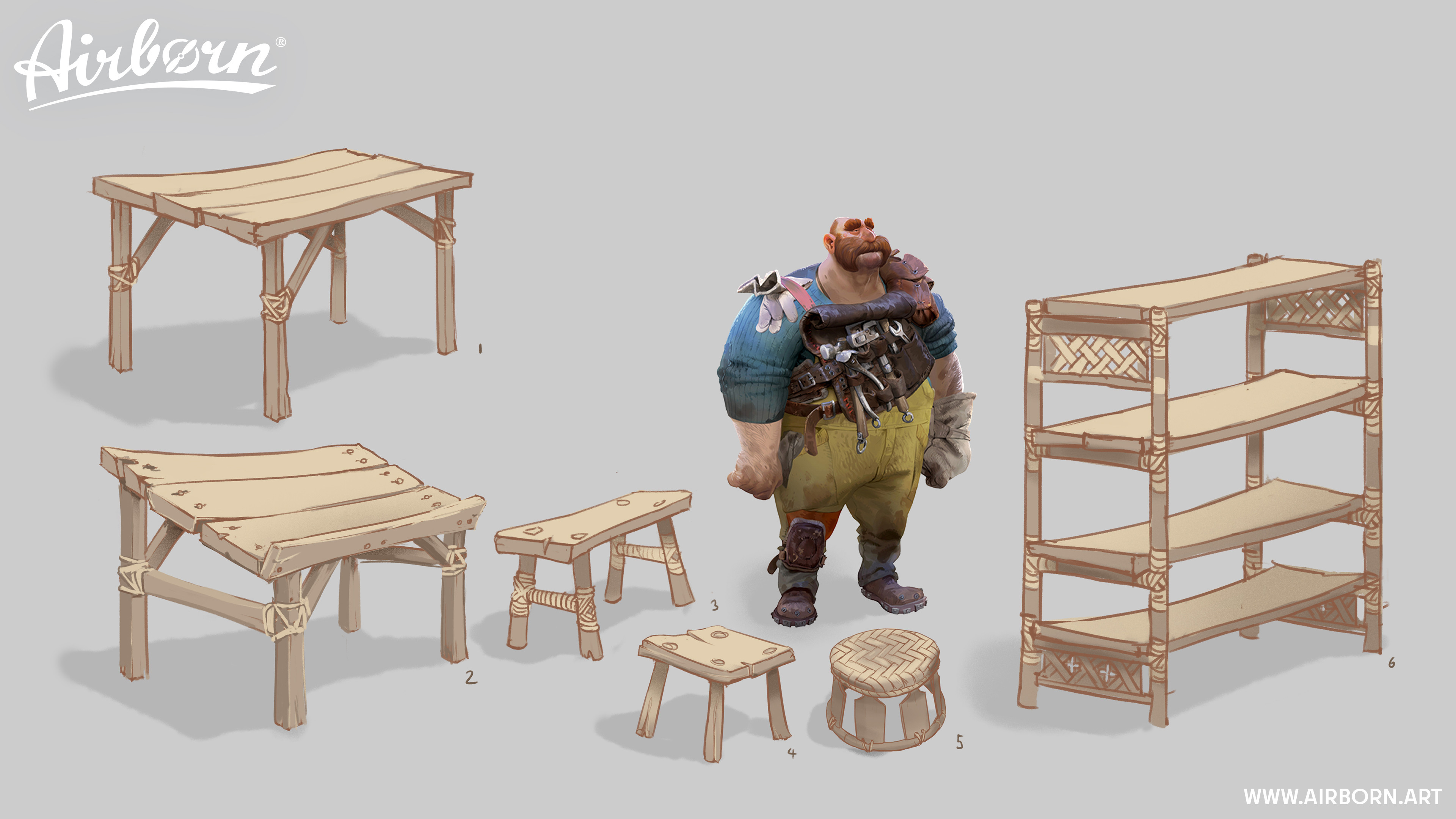 Tables Concepts by Jonas Kunert