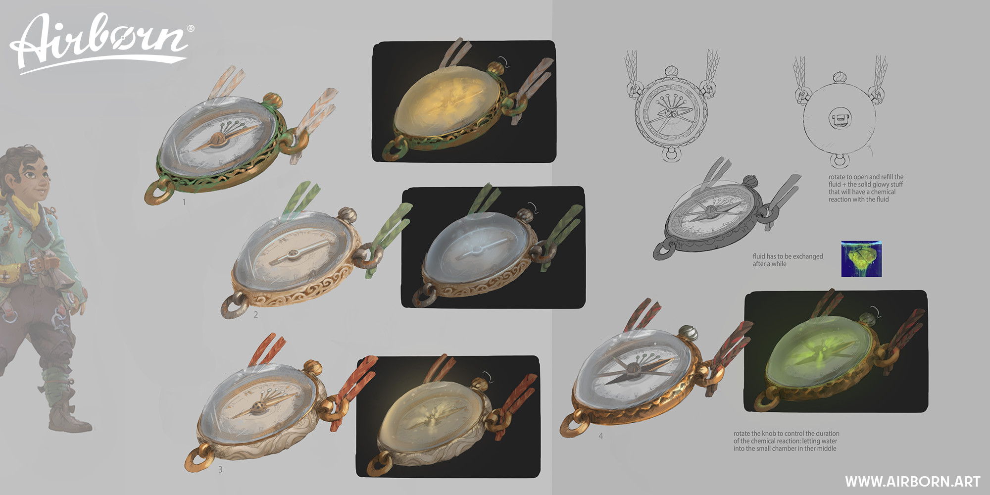 Amulet Concepts by Ilka Hesche