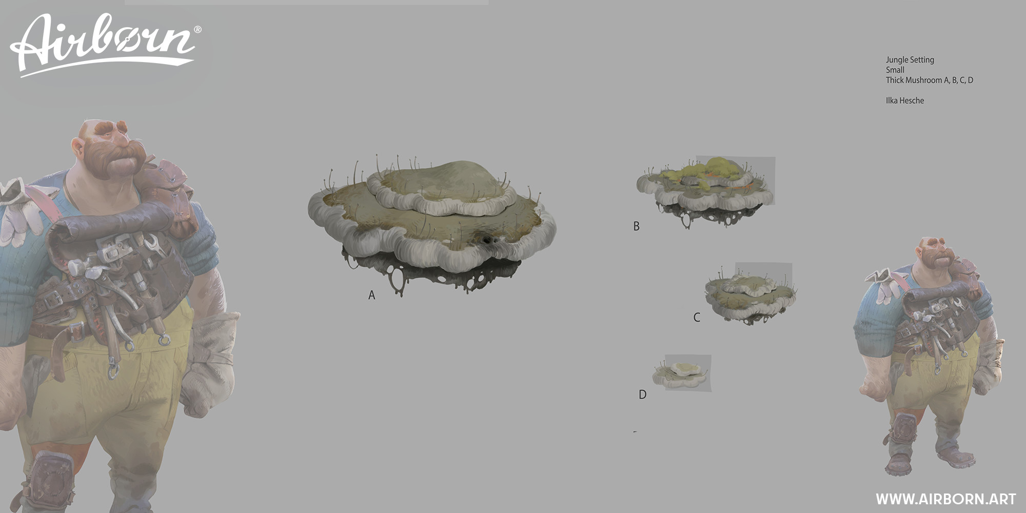 Mushroom Concepts by Ilka Hesche