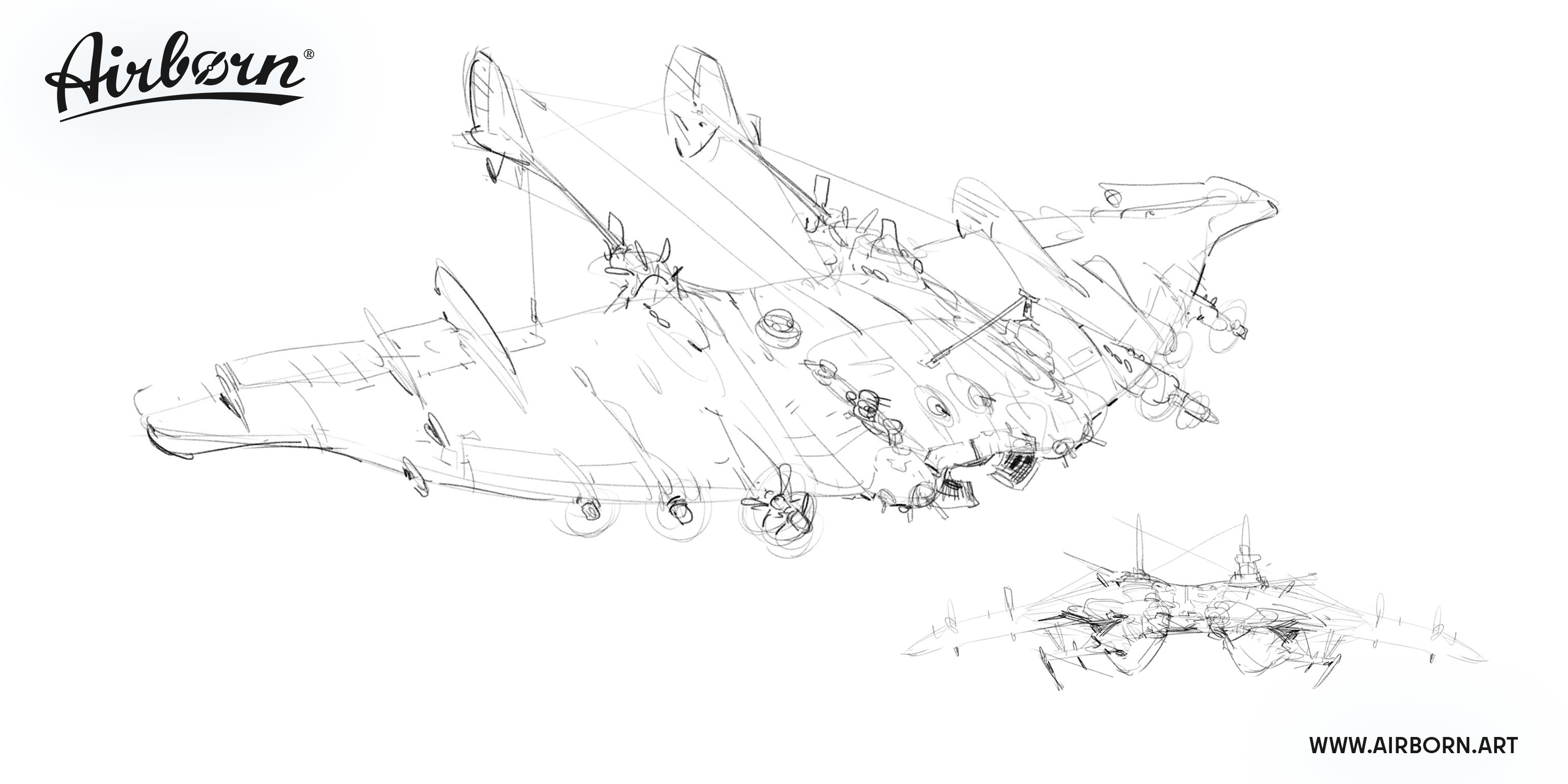 Enemy Mothership Concept by Johannes Figlhuper