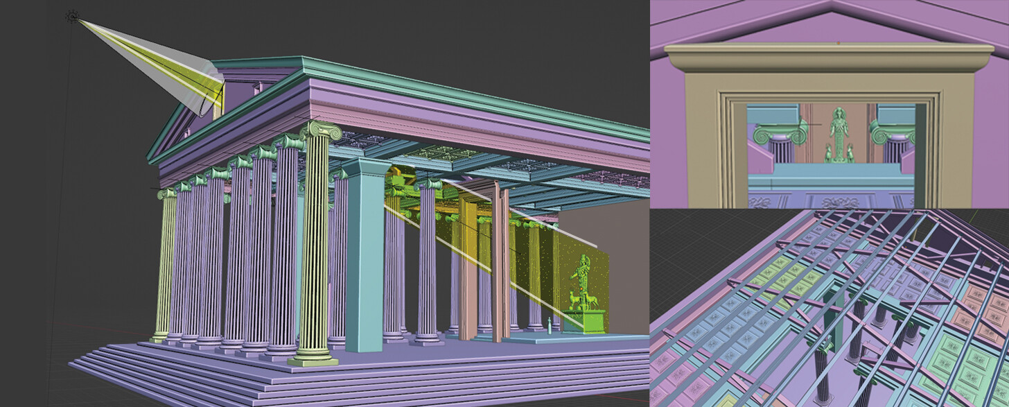 In-Depth Digital Reconstruction of the Temple of Artemis Leukophyrene and Epiphany