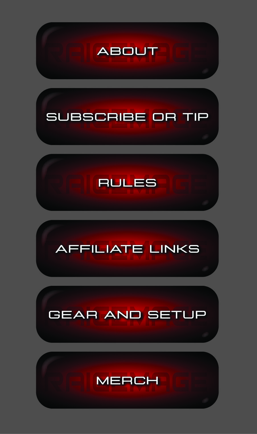 New Panel Buttons for Twitch - Adobe Illustrator