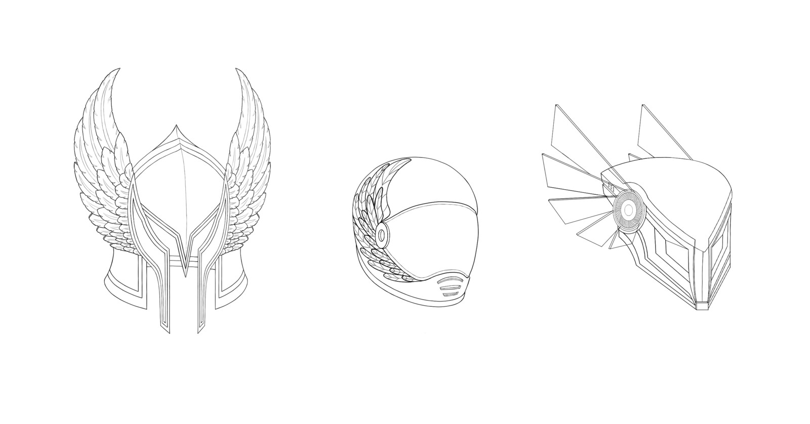 Lazygraphics helmet design practice