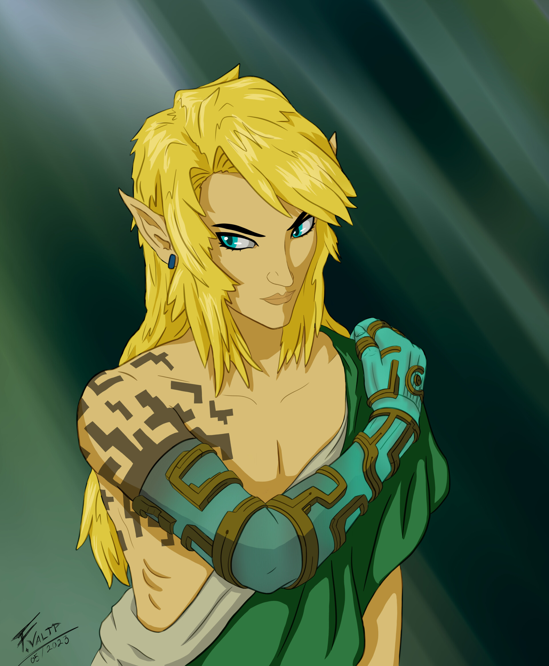 ArtStation - Link - The Legend of Zelda Tears of The Kingdom