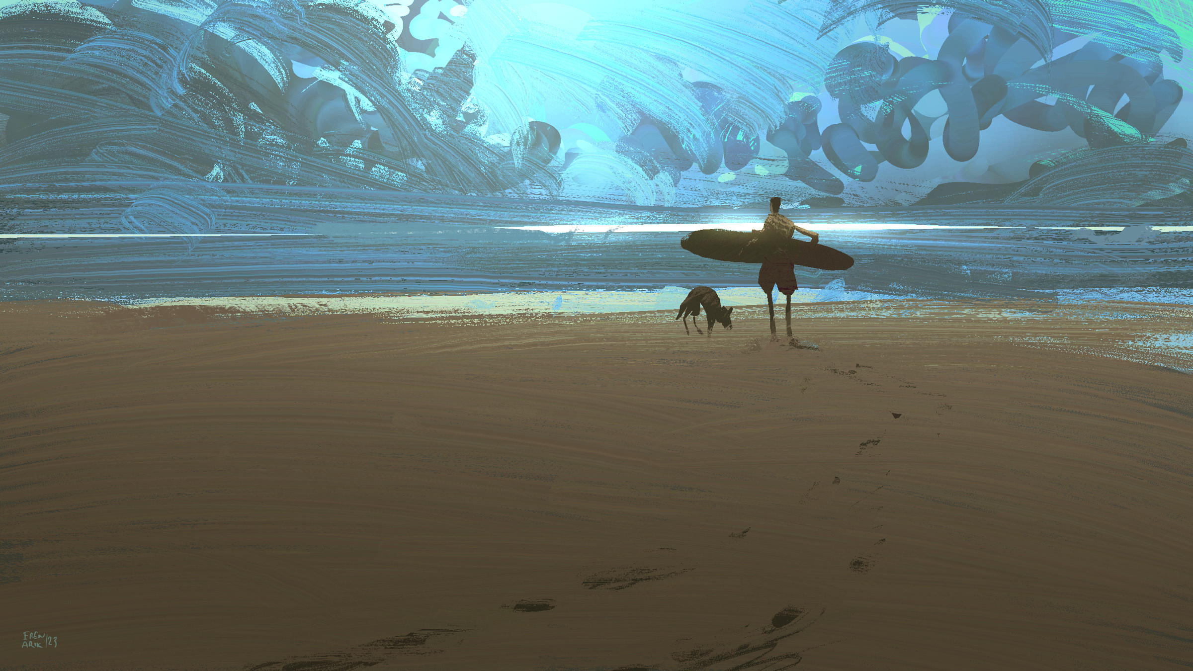 Waves are coming