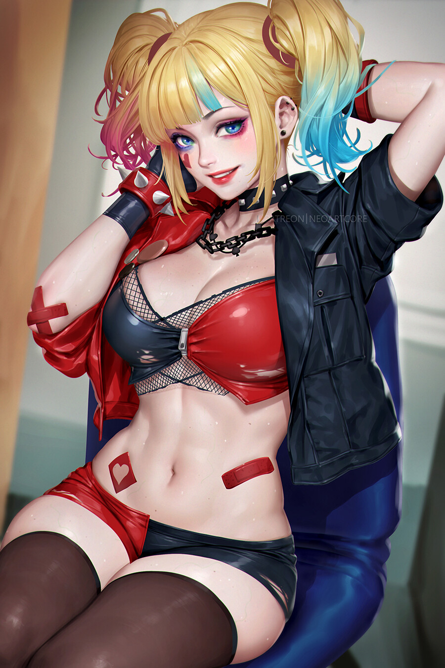 NeoArtCorE - Harley Quinn isekai