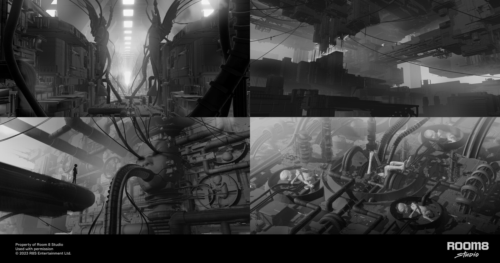 1st composition sketches