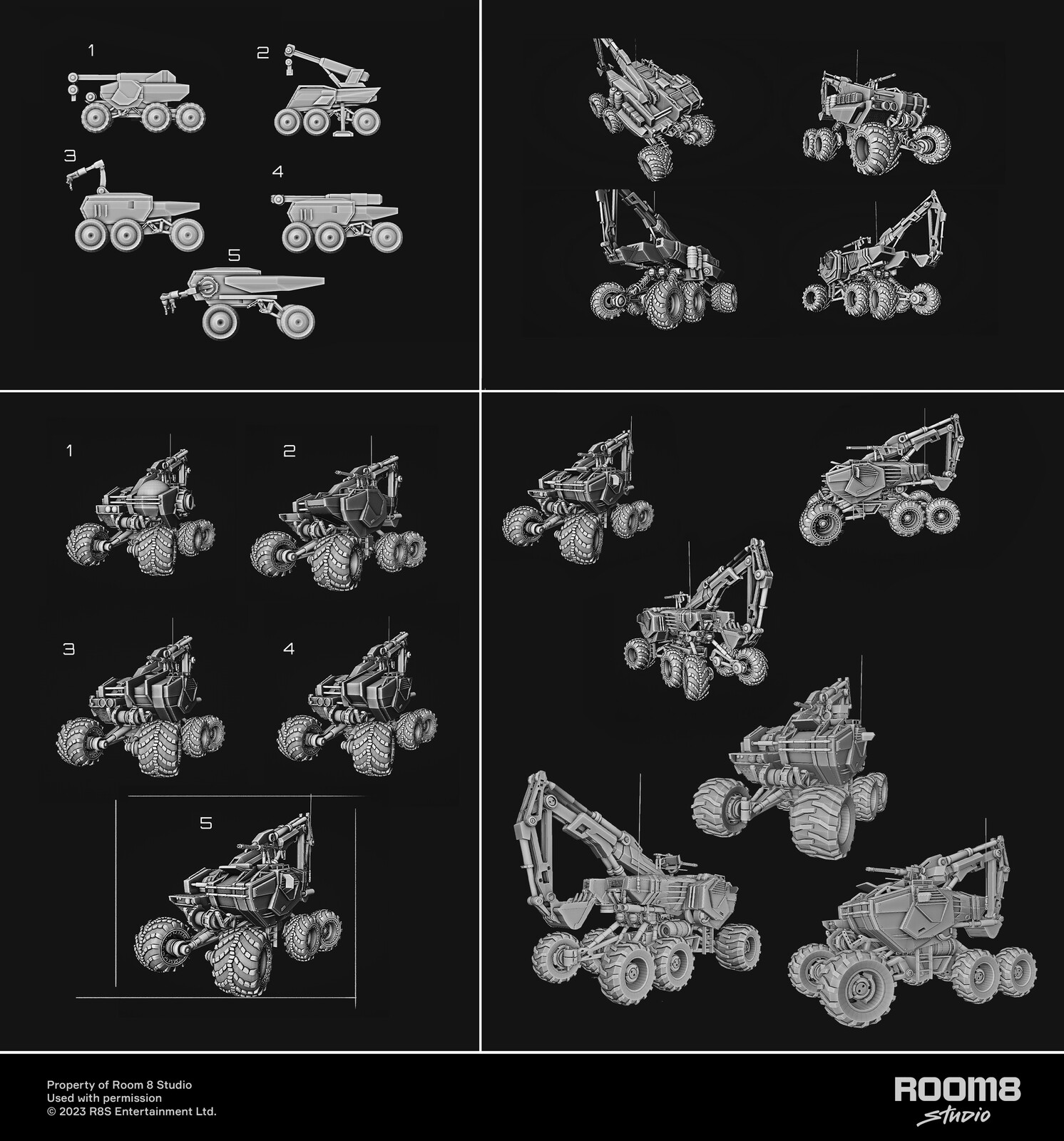 sketches/3D blackouts