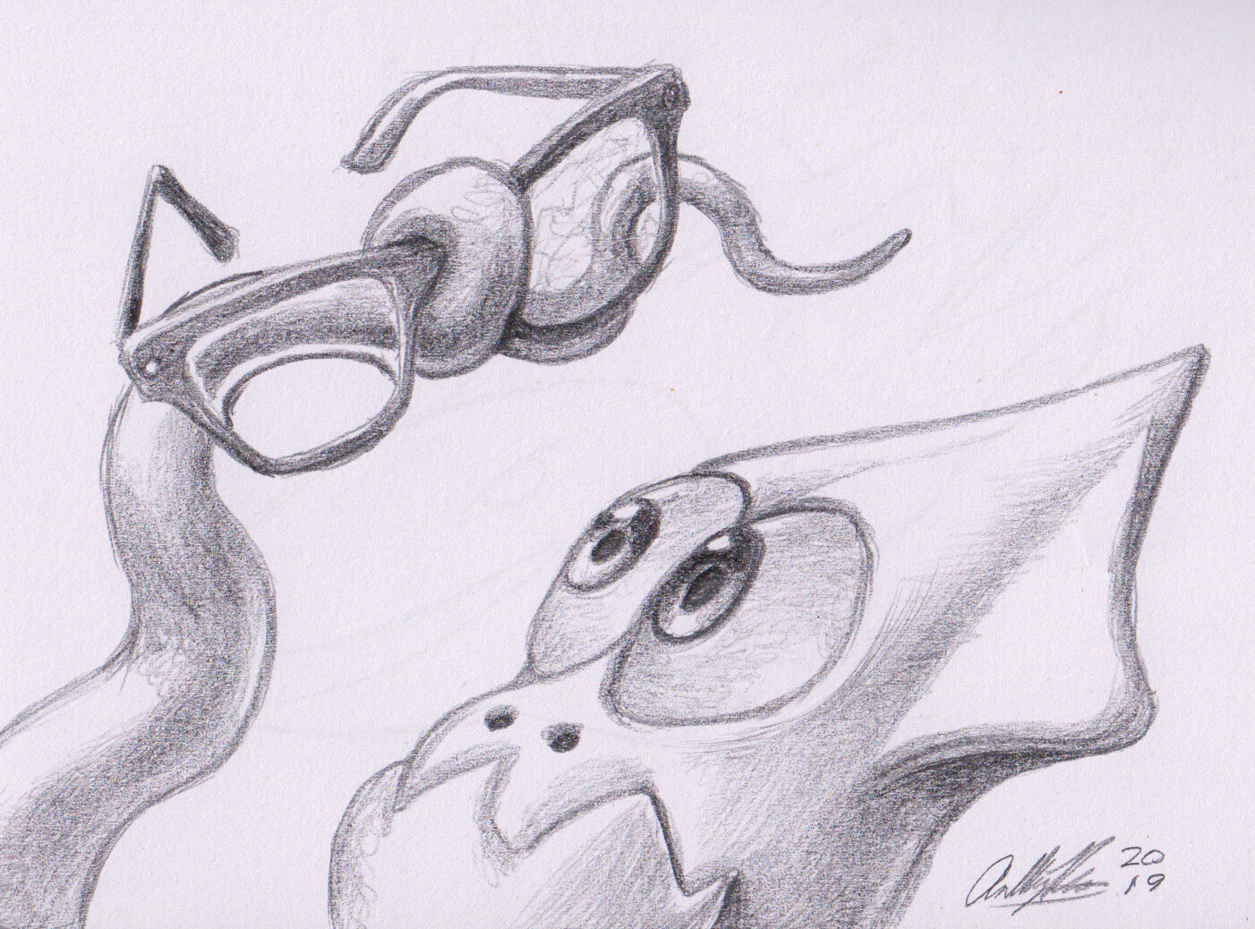 Miss My Glasses
Pencil