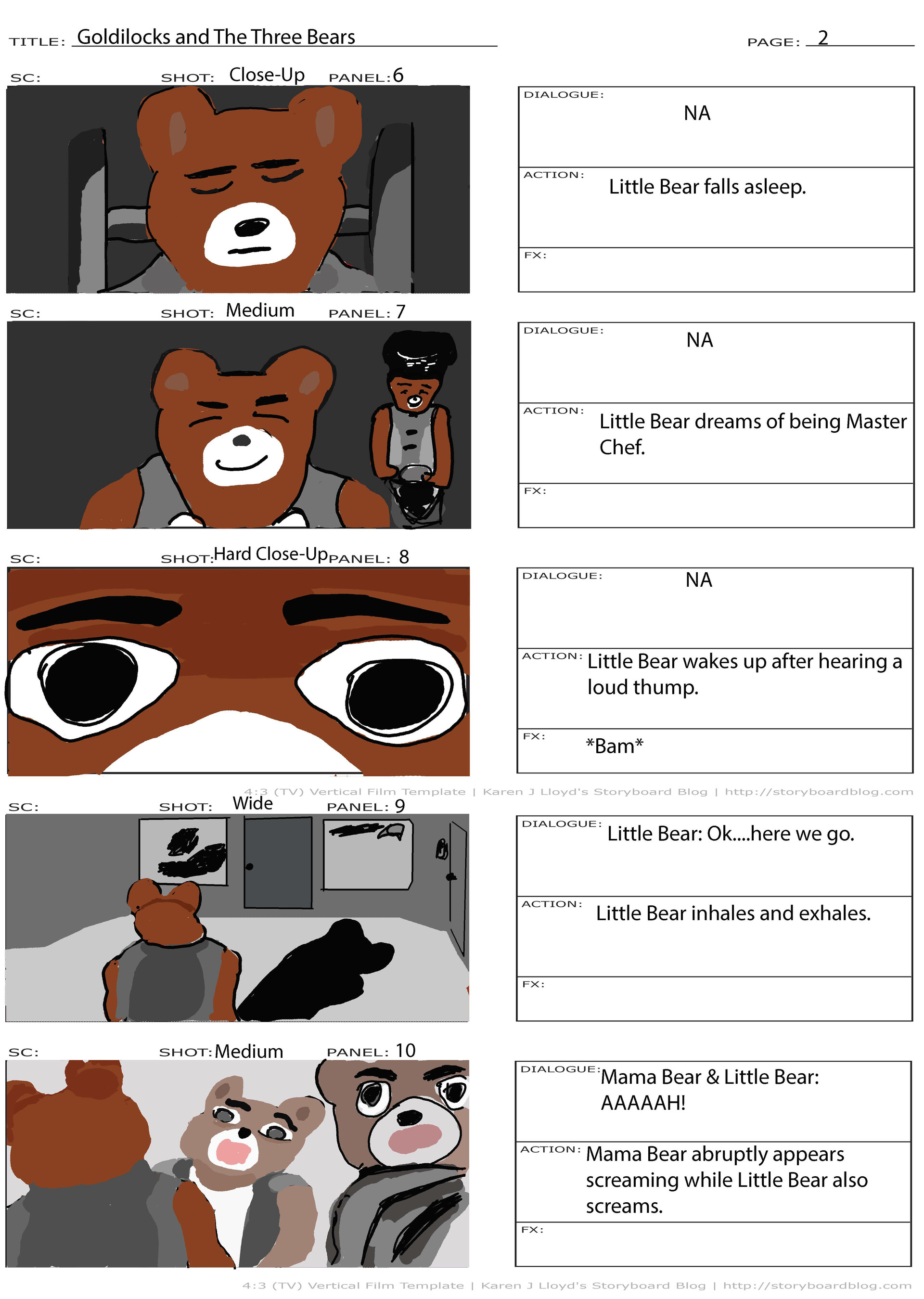 Mama Bear From Goldilocks