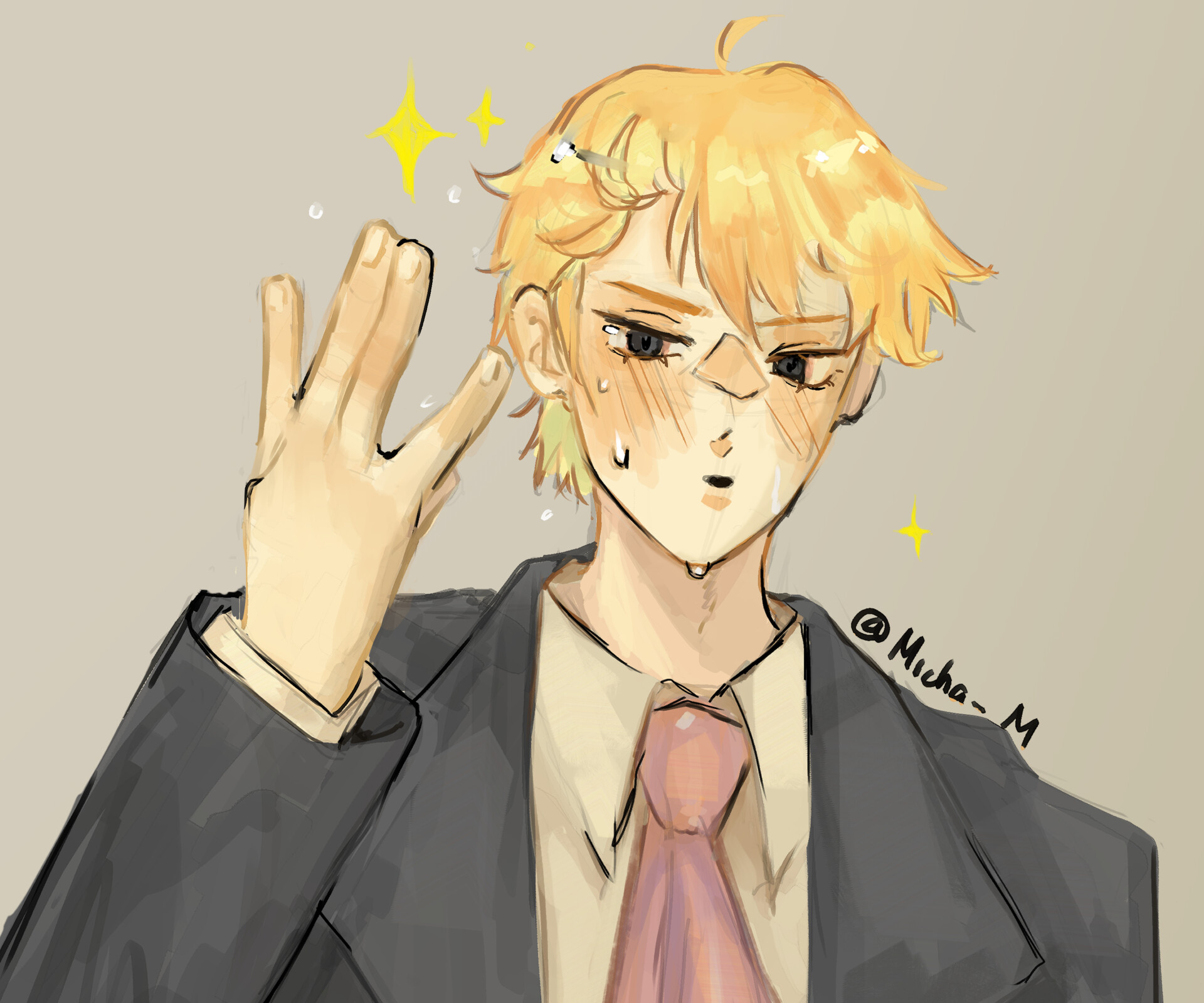 Makes it both better and also sadder — i like manga reigen's coloring  because it feels...