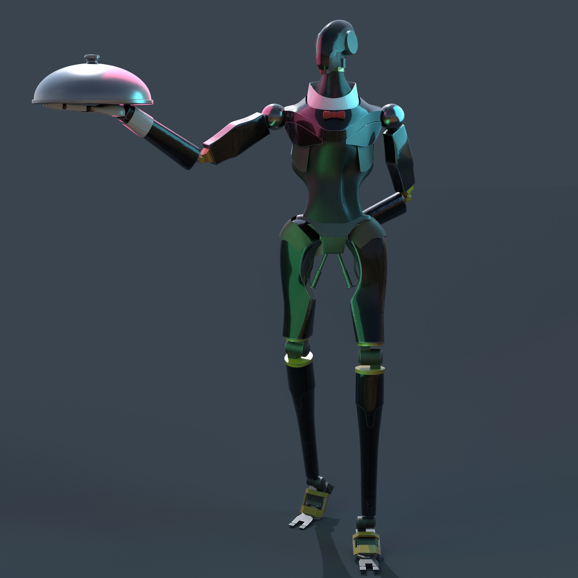 ArtStation butler robot