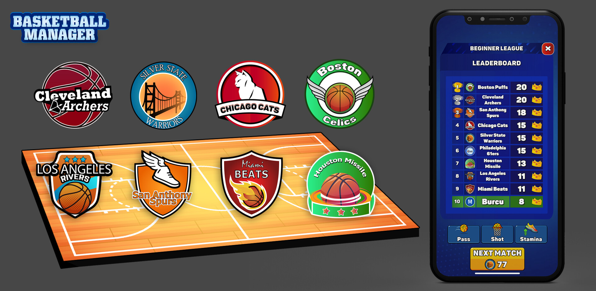 Basketball manager game sale