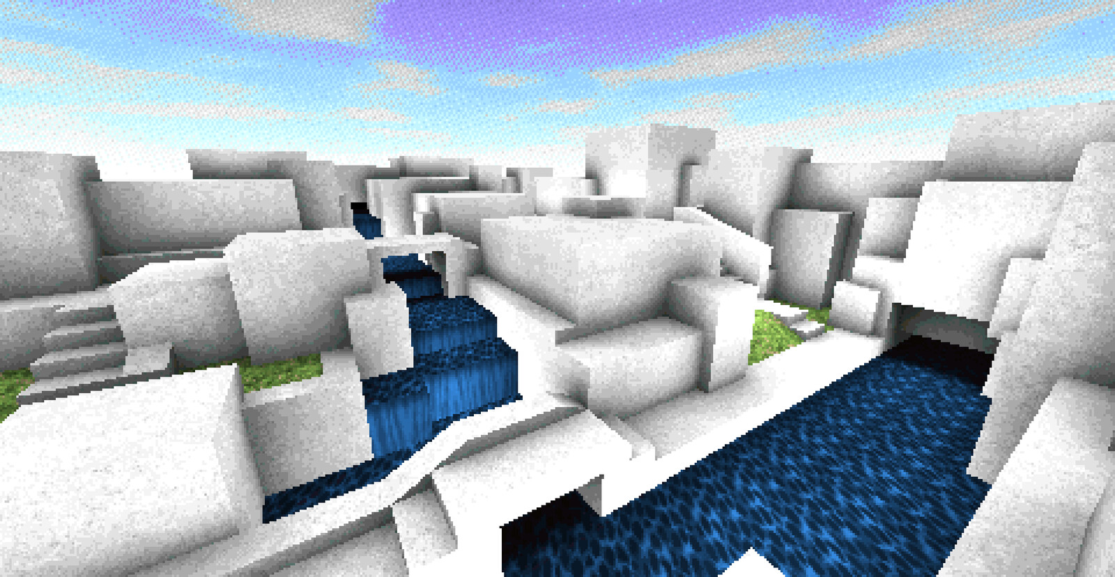 The first environment I created for the game. This was intended to be part of the game's hub world.