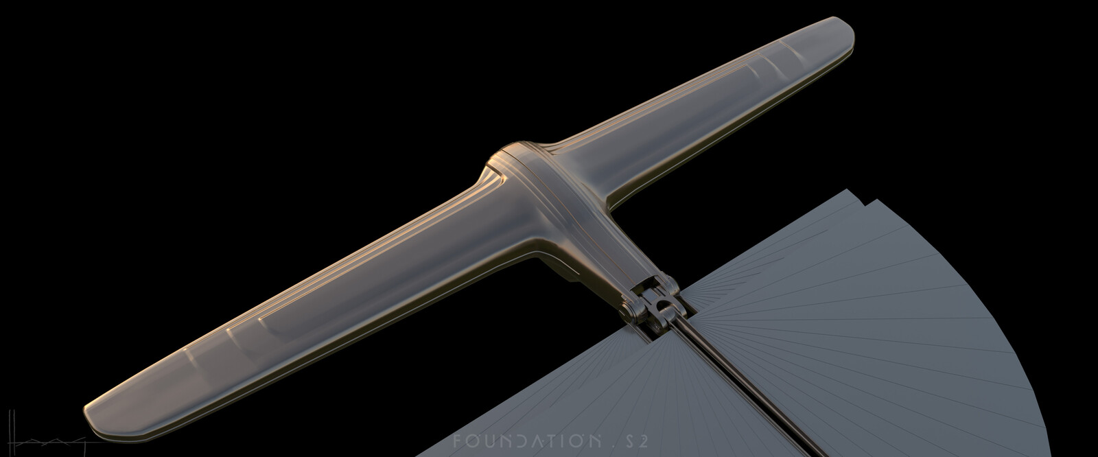Cloudship Shuttle Design . Foundation Season 2