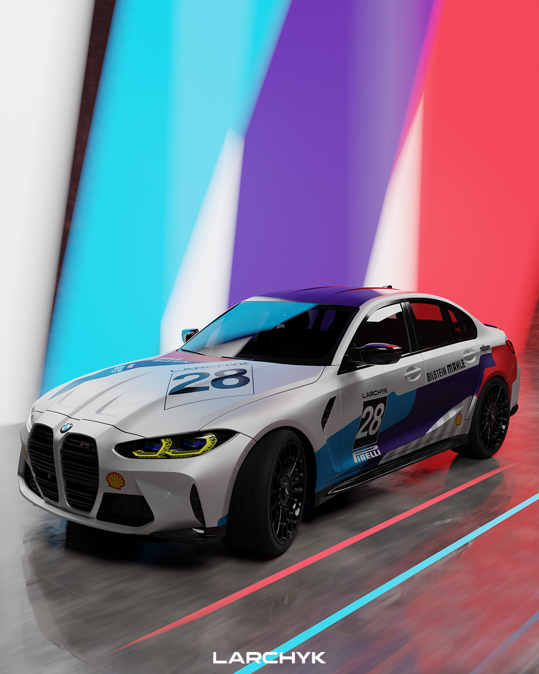 ArtStation - BMW M3 Competition G80