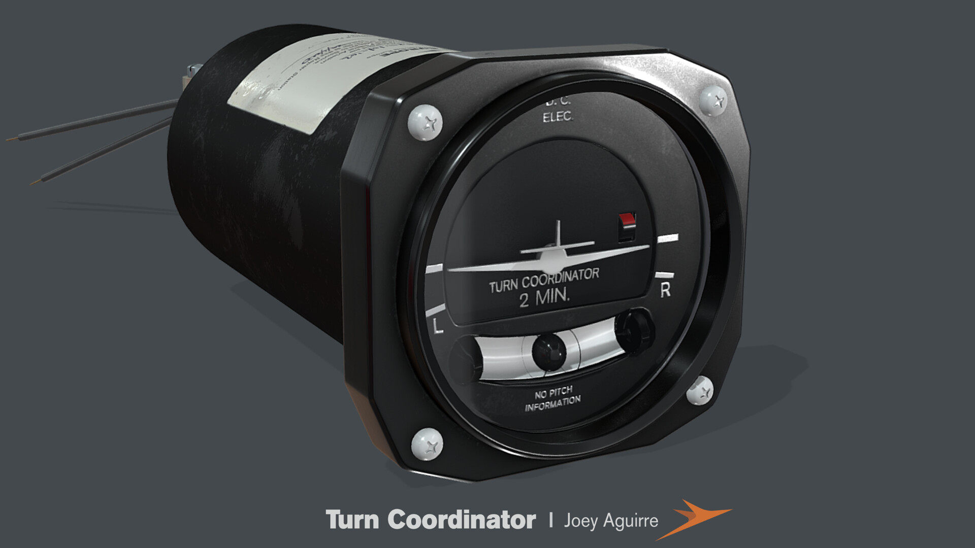 ArtStation Turn Coordinator Instrument